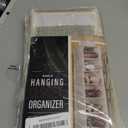 BINO 10-Shelf Shoe Closet Organizer - Beige | Closet Hanging Organizer | Hanging Shoe Rack Storage & Organizer for Bedroom | Hanging Shelves | Portable Closets for Hanging Shoes | Room Essentials