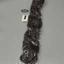 BARSDAR 26 Inch Long Braided Ponytail Extension with Hair Tie - Straight Sleek Wrap Around Brown Braided Ponytail Hair Extensions- Synthetic Pony Tails Hairpieces for Women - Chestnut Brown Mixed