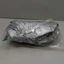 MulYeeh Sauna Suit Sweat Suit Gym Fitness Workout Anti-Rip Lightweight Upgrade Materials Plus Size Suit for Men Women (Large, Silver)