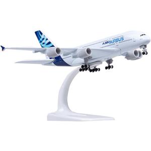ANTSIR A380 Diecast Airplane Model  1/400 Scale Metal Prototype Plane for Gift Collectible