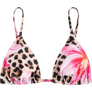 ZAFUL Women's Triangle Bikini Top String Push Up Padded Sexy Swimsuit Bathing Suits Top (S)
