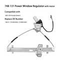 Front Left Driver Side Power Window Regulator with Motor Assembly, for 2003-2010 Honda Element, Replacement for 748-131