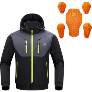 BORLENI Motorcycle Jacket and Motorcycle Armor, M
