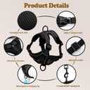 Cat Harness and Leash for Walking, Escape Proof Soft Adjustable Vest Harnesses for Cats, X