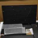 14'' * 24'' Recessed Medicine Cabinet Wall Niche Wood, 3-Tier Bathroom Niche Insert for Drywall, in Wall Shelf Medicine Cabinets Replacement, for Living Room, Bathroom Storage, Black