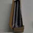 Black Shower Curtain Rod 31 to 92 Inch,1 Inch Diameter Adjustable Spring Tension Stainless Steel Telescoping Rod,Easy Install,No Rust