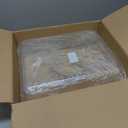 HBlife Cake Stand with Lid (16.5"), Multifunctional Cake Stand with Acrylic Dome, Rectangular Bamboo 2-in-1 Cake Plate Display Stand with Cover for Baking Gifts, Birthday Kitchen Parties, Weddings