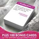 QUOKKA Bachelorette Party Games - 250 Cards Bachlorette Gifts for Bride 5 Categories 21+ Party Accessories