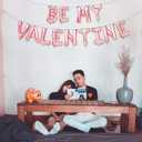 Valentine's Day 16in Rose Gold Balloon Banner, Be My Valentine Balloon Valentine's Day Decor,Valentine's Day party decorations,Valentine's Day Indoor and outdoor balloon decoration (BE MY VALENTINE)