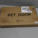 Dog Gate - 18"-45" Adjustable Extra Wide Metal Baby Gate to Step Over, 10" Tall Small Pet Gate with 3 Extension Kits, Pressure Mounted for Doorways & Stairs (White)