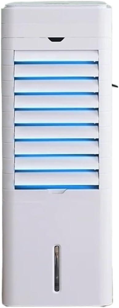 Portable. Portable Air Conditioner Fan, Dual-Use Cold Air Fan with Heating and Cooling .Tabletop (1, White)