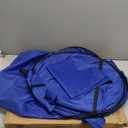 Wakeman Pop Up Changing Tent, 3.3 x 3.3 x 6.2ft, Camping Shower Tent for Portable Toilet Stall or Dressing Room with Carry Bag for Camping, Beach, or Tailgate, Polyester (Blue)