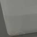 Office Depot Brand Letter And Legal File Tote, 18"L x 14 1/4"W x 10 7/8"H, Clear