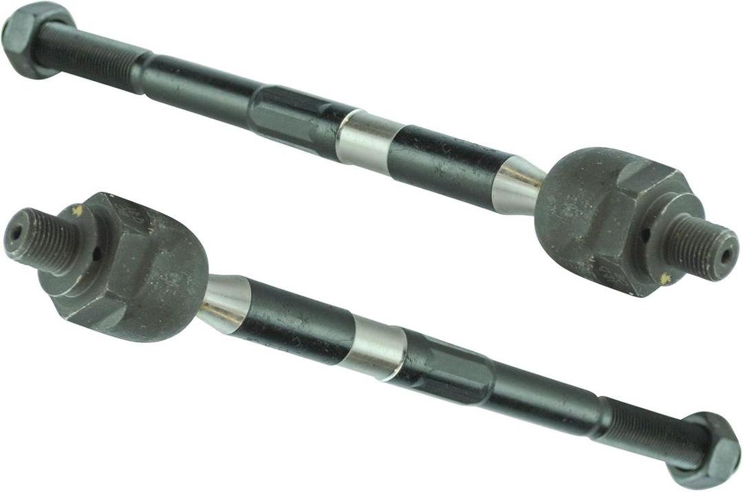 TRQ Front Inner Tie Rod Set 2 Piece Compatible with 2006-2012 Chevrolet Colorado 06-12 GMC Canyon 07-08 Isuzu i-290