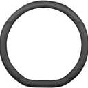 Leather Car Steering Wheel Cover for Jaguar XK XK8 XKR F E I Pace XE XF XJ L Breathable Anti-Slip Steering Wheel Protector Cover Interior Decor Accessories,All Leather-B-Type-D