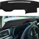 Dash Cover Mat Custom Fit for Toyota 4Runner 2010-2024, Dashboard Cover Pad Carpet Protector F105 (Black)