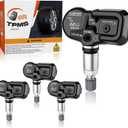 TPMS Tire Pressure Sensor for Toyota Lexus Scion, 315MHz Pre-Programmed Tire Pressure Monitoring System Sensors Carmy Corolla Highlander Sienna Replacement PMV-107J, 42607-33021 4pcs
