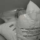 Amazon Basics Square Hypoallergenic Pillow Insert, Down Alternative Fiberfill, Sofa Bed Couch Decorative Stuffer, 20", 4-Pack (20 x 20 inches)