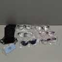 5 x NORPERWIS 5 Pairs Reading Glasses Spring Hinge Blue Light Blocking Readers Glasses for Men and Women (Mix Color-1, 2.50)