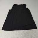 Ficerd 1 Pack Black Women's Tank Top 2025 Deep V Neck Summer Sleeveless Shirts Cotton Loose Fit Tops Casual Basic Workout Tunic S