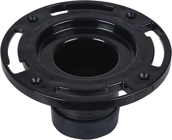 Oatey 3 in. ABS Twist-N-Set Closet Flange