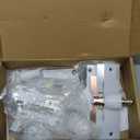 Split Arm Operator with Handle, Left and Right Hand Options, Compatible with Andersen A Series and 400 Series Perma-Shield Casement Windows from 1982 to 1995 White