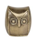 HD Design Aluminum Owl-Gold 12x13
