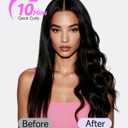 TSUYAGLA Automatic Curling Iron,1 1/4 inch Hair Curler with 3 Temperatures, 10S Fast Heating, 2-Way Rotation, 30 Min Auto Shut-Off, 500 Million Ionic, Anti-Scald-Tangle for Long Hair