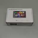 Hieha Car Play, Wireless Portable with Apple CarPlay and Android Auto Screen for Car, 7" HD Touch Screen Car Stereo with Mirror Link, Backup Camera, Bluetooth 5.2, GPS Navigation, AUX, FM for All Vehicles