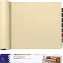 Besezx Leather Repair Kit, 30inx16in, 1pc, Rectangular, Traditional Style, Self-Adhesive, Waterproof, Wear-Resistant, Scratch-Resistant, Beige (30 in x 16 in, Beige-Litchi Grain)