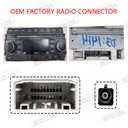 16pin Car Stereo Radio Power Retrofit Wiring Harness Adatper fits for Jeep Wrangler Cherokee Compass Grand Patriot Dodge Caliber Voyager Chrysler Sebring