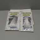 2 Pack Tinsel Backdrop, 3.28 FT x 7.05 FT Birthday Party Decorations, Silver Party Streamer Fringe Curtains Foil Backdrop, Metallic Silver Photo Props Party Supplies Party Decor