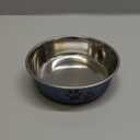 Loving Pets Bella Dog Bowls- Stainless Steel Dog & Cat Bowls - Spill Proof Dog Food Bowl, Cat Bowl, Puppy Essentials & Pet Supplies Great for Home & Travel (Medium 20-35 lbs, Blueberry)