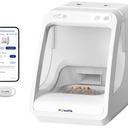 Automatic Microchip RFID Cat Feeder,16-Cup, ISO Microchip & PawsPik RFID Tag Compatible, App Control, Portion Control