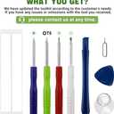 SWARK New G07DF Rechargeable Battery Compatible with Pixel 8A with Upgraded Repair Tools Kit