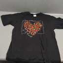 Free Spirit Brave Soul Kind Heart Uplifting Gift Women Girls T-Shirt (Small, Black)