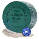 Firsthand Supply All-Purpose Hair Pomade for Men & Women - Flexible Firm Hold with Natural, Low Shine – Organic, Water Based Pomade - Nourishing Aloe & Shea Butter - All Hair Types & Lengths - 3oz 12m