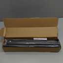 Curtain Rods for Windows 32-90 Inch, 1 Inch Adjustable Black Curtain Rod Set with Brackets, Easy Install