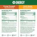 V8 Energy Peach Mango and Orange Pineapple Energy Drinks, 8 fl oz Can (24 Pack) (EXP 03/15/27)