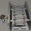 2026 UPGRADE 279838 Dryer Heating Element for Whirlpool Kenmore Roper Maytag Amana Admiral Dryer Heating Element Part Thermostat Thermal Fuse medx655dw1 500 600 70 80 Series Model 110 Dryer Part