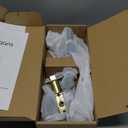 Aqara Front Door Handleset, Single Cylinder Exterior Door Entry Handle with Door Lever, Reversible for Right and Left Handed Sided Doors, Non-Locking, Ideal for Modern Doors Smart Locks