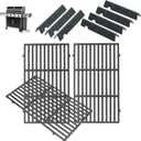 Genesis II 400 Grill Parts Kit for Weber Genesis II/LX GS4 400 Series Grills Genesis 2 E-410 S-410 E-435 E-415 S-435 SE-410 LX S-440 E-440 Replacement Parts, 66097 Grill Grates 66033 Flavorizer Bars