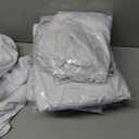 HAINARverS Folding Chair Covers for Wedding, 10pcs Stretch Spandex Washable Fabric Chair Cover, Decoration Chair Cover for Wedding, Party, Banquet, Birthday, Conference, Event(White, 10 PCS)