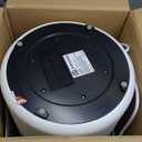 USHOWER Towel Warmers for Bathroom, 20L Large Towel Warmer Bucket for Spa, LCD Screen Display Time, Temperature, Auto Shut-Off Towel Heater Fits Two 40"x70" Oversized Towels, Blankets, Bathrobes, PJs (Plus, White & Black)