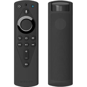 Mission Remote Case for The All-New Fire TV Voice Remote (2018 Version for Fire TV Stick 4K and Fire TV Cube) (Midnight Black)