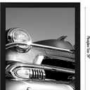 Americanflat 18x24 Poster Frame with Polished Plexiglass - Black Picture Frame - Wide Photo Frames Made of Engineered Wood for Vertical or Horizontal Wall Display - Epic Collection - Black