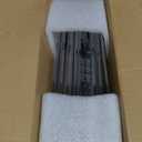 Clear Acrylic Display Case Upgrade 4 Tier Figure Display Case with 3 Movable Dividers, Stackable Display Box Showcase with Magnetic Door for Collectibles (Large-2pack)