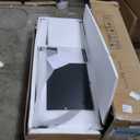 YITAHOME 73" Arched Pantry Cabinet with LED Lighting, 2 Drawers & Multi-Tier Shelves, Modern Farmhouse Kitchen Storage with Ambient Lighting for Dining Room, Black