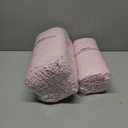 OLANLY Bathroom Rugs 59x20, Extra Soft Absorbent Chenille Bath Rugs, Rubber Backing Quick Dry, Machine Washable Bath Mats for Bathroom Floor, Tub and Shower, Home Decor Accessories, Pink