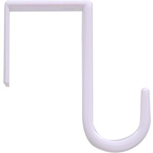 Hardware Essentials 852102 Over The Door Hook Small Plastic White